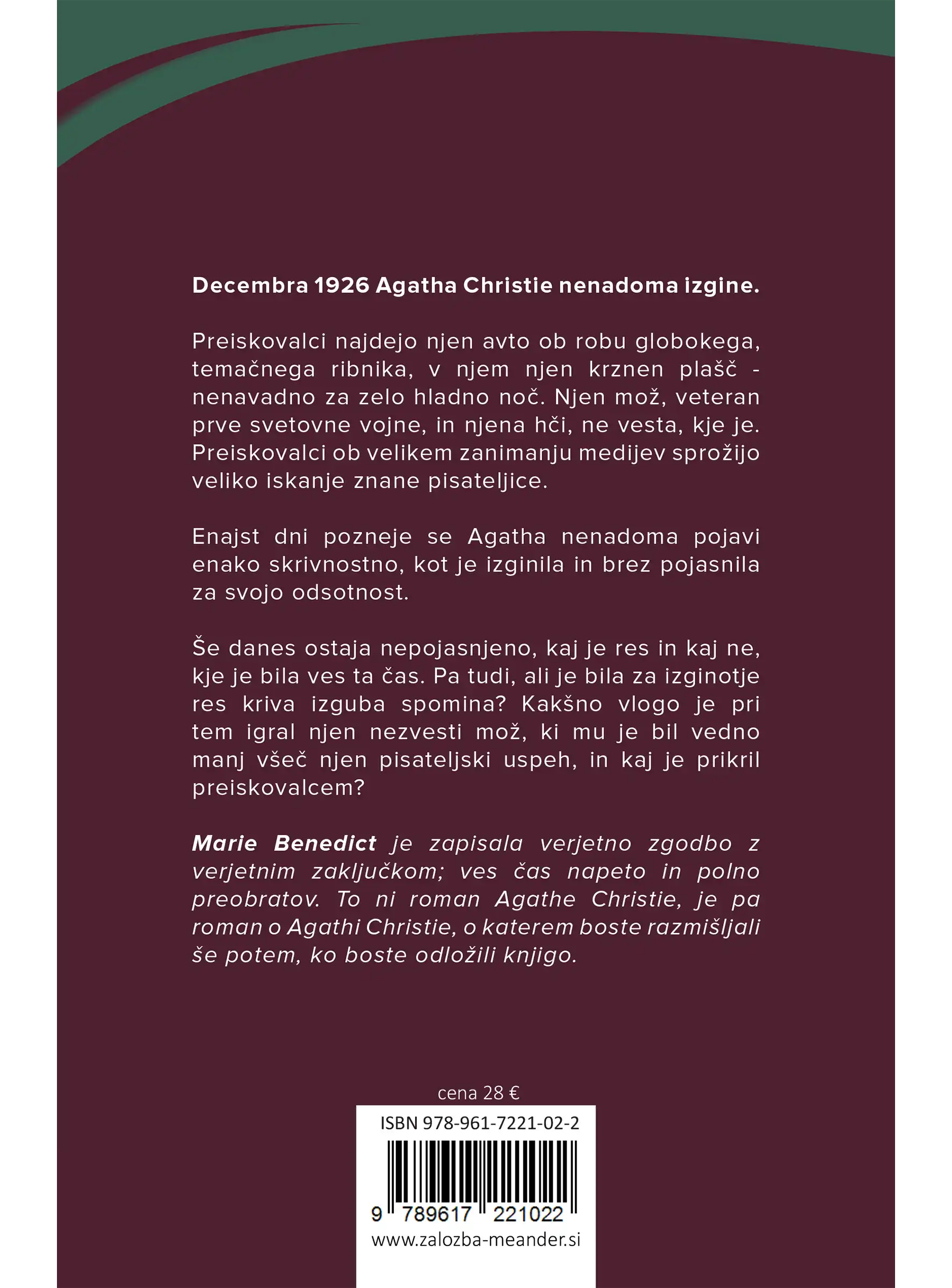 SKRIVNOST AGATHE CHRISTIE – slika 2